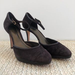 Ann Taylor Suede Heels